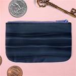 Faded Denim Blue Grey Ombre Large Coin Purse Back