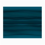 Teal Blue Ombre Small Glasses Cloth Front