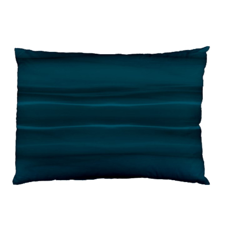 Teal Blue Ombre Pillow Case