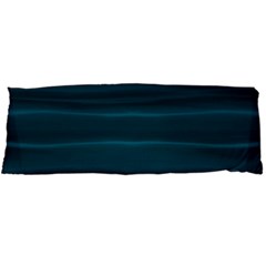 Teal Blue Ombre Body Pillow Case Dakimakura (two Sides) by SpinnyChairDesigns