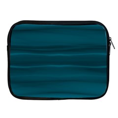 Teal Blue Ombre Apple Ipad 2/3/4 Zipper Cases by SpinnyChairDesigns