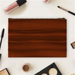 Cinnamon and Rust Ombre Cosmetic Bag (Large) Back