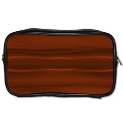 Cinnamon And Rust Ombre Toiletries Bag (one Side) by SpinnyChairDesigns