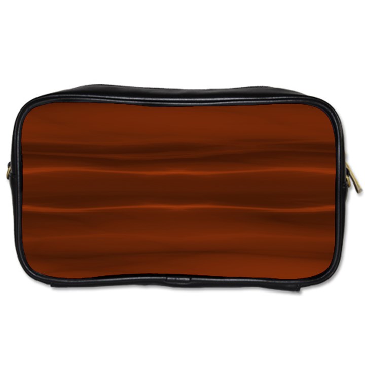 Cinnamon and Rust Ombre Toiletries Bag (One Side)