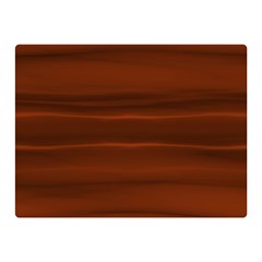 Cinnamon And Rust Ombre Double Sided Flano Blanket (mini)  by SpinnyChairDesigns