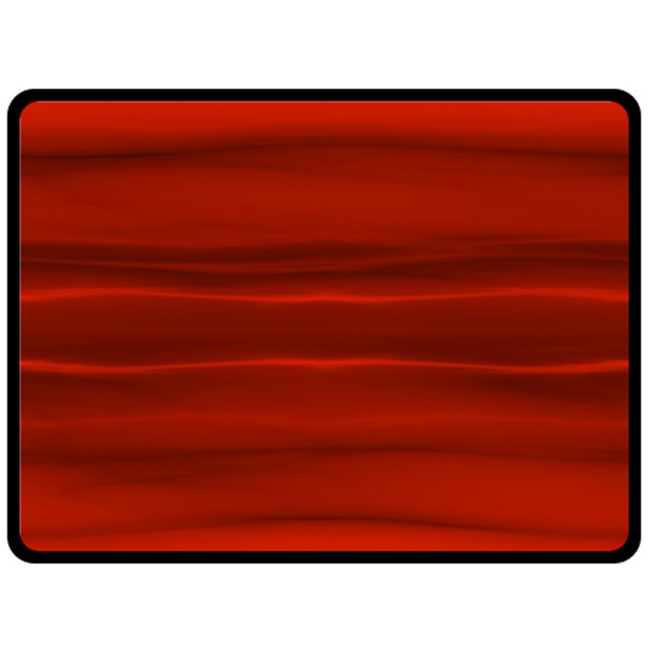 Scarlet Red Ombre Fleece Blanket (Large) 