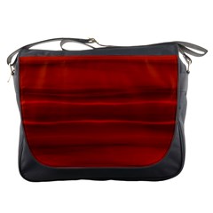 Scarlet Red Ombre Messenger Bag by SpinnyChairDesigns