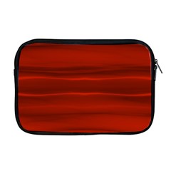 Scarlet Red Ombre Apple Macbook Pro 17  Zipper Case by SpinnyChairDesigns