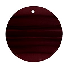 Burgundy Wine Ombre Ornament (round) by SpinnyChairDesigns