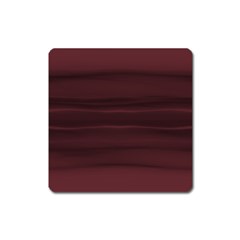 Burgundy Wine Ombre Square Magnet by SpinnyChairDesigns