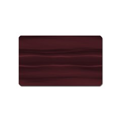 Burgundy Wine Ombre Magnet (name Card) by SpinnyChairDesigns