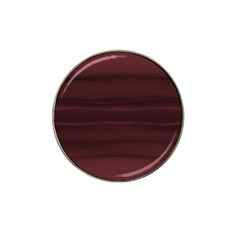 Burgundy Wine Ombre Hat Clip Ball Marker (10 Pack) by SpinnyChairDesigns