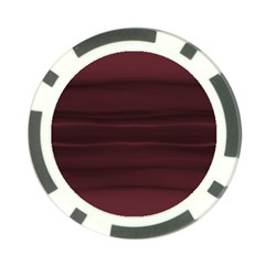 Burgundy Wine Ombre Poker Chip Card Guard by SpinnyChairDesigns