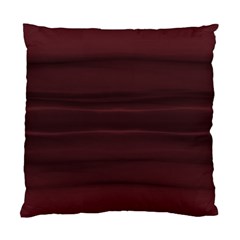 Burgundy Wine Ombre Standard Cushion Case (one Side) by SpinnyChairDesigns