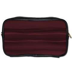 Burgundy Wine Ombre Toiletries Bag (one Side) by SpinnyChairDesigns