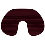 Burgundy Wine Ombre Travel Neck Pillow Back