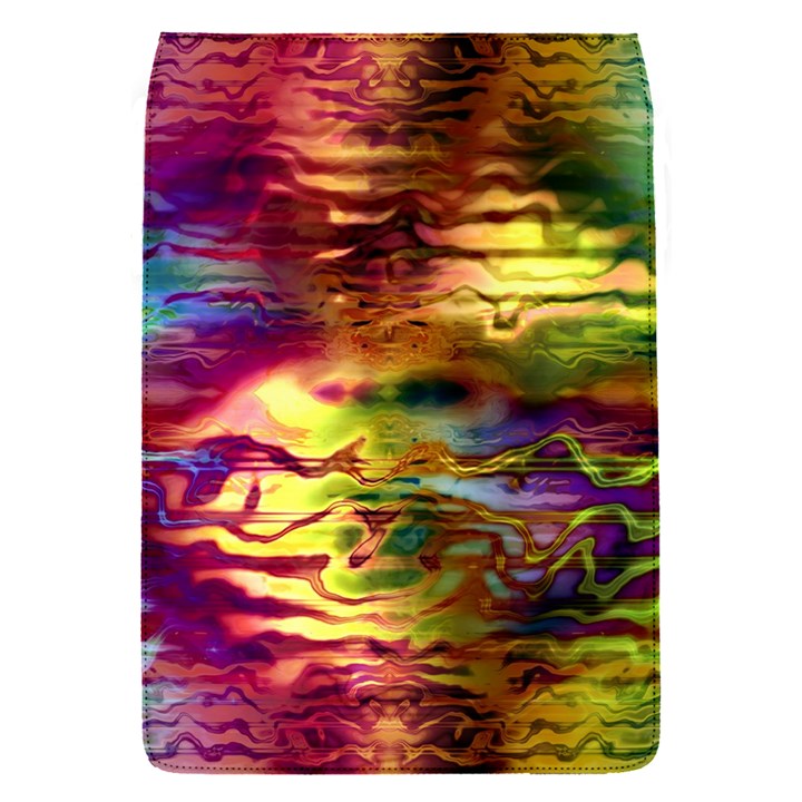 Electric Tie Dye Colors Removable Flap Cover (S)