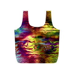 Electric Tie Dye Colors Full Print Recycle Bag (s) by SpinnyChairDesigns