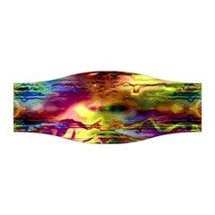 Electric Tie Dye Colors Stretchable Headband by SpinnyChairDesigns