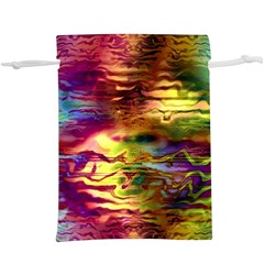 Electric Tie Dye Colors  Lightweight Drawstring Pouch (xl) by SpinnyChairDesigns