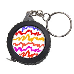 Multicolored Scribble Abstract Pattern Measuring Tape by dflcprintsclothing