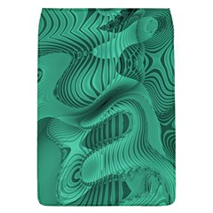 Biscay Green Swirls Removable Flap Cover (l) by SpinnyChairDesigns