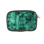 Biscay Green Black Textured Coin Purse Back