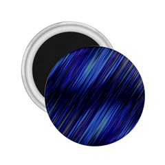 Indigo and Black Stripes 2.25  Magnets