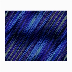 Indigo and Black Stripes Small Glasses Cloth