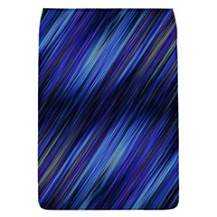 Indigo and Black Stripes Removable Flap Cover (S)