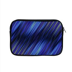 Indigo and Black Stripes Apple MacBook Pro 15  Zipper Case