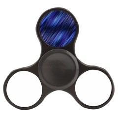 Indigo and Black Stripes Finger Spinner