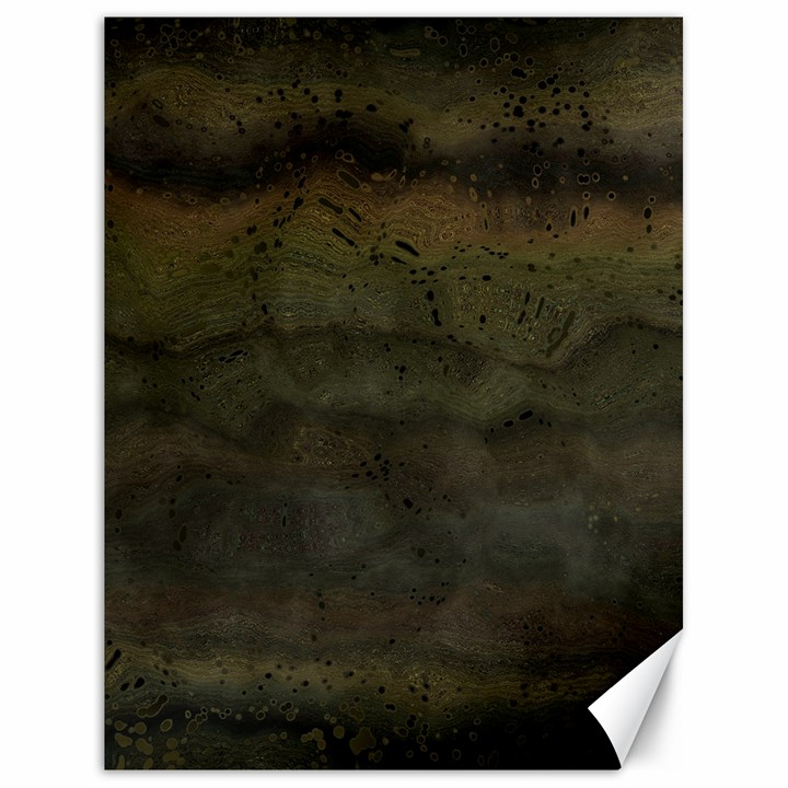 Army Green Grunge Texture Canvas 18  x 24 