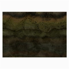 Army Green Grunge Texture Large Glasses Cloth by SpinnyChairDesigns