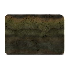 Army Green Grunge Texture Plate Mats by SpinnyChairDesigns