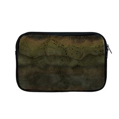 Army Green Grunge Texture Apple Macbook Pro 13  Zipper Case by SpinnyChairDesigns