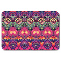 Boho Colorful Pattern Large Doormat 