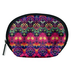 Boho Colorful Pattern Accessory Pouch (medium)