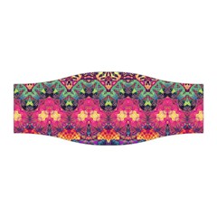 Boho Colorful Pattern Stretchable Headband by SpinnyChairDesigns