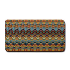 Boho Earth Colors Pattern Medium Bar Mats by SpinnyChairDesigns