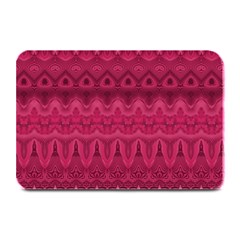 Boho Rose Pink Plate Mats by SpinnyChairDesigns