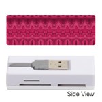 Boho Rose Pink Memory Card Reader (Stick) Front