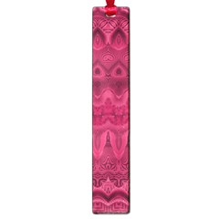 Boho Rose Pink Large Book Marks by SpinnyChairDesigns