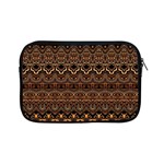 Boho Brown Gold Apple iPad Mini Zipper Cases Front