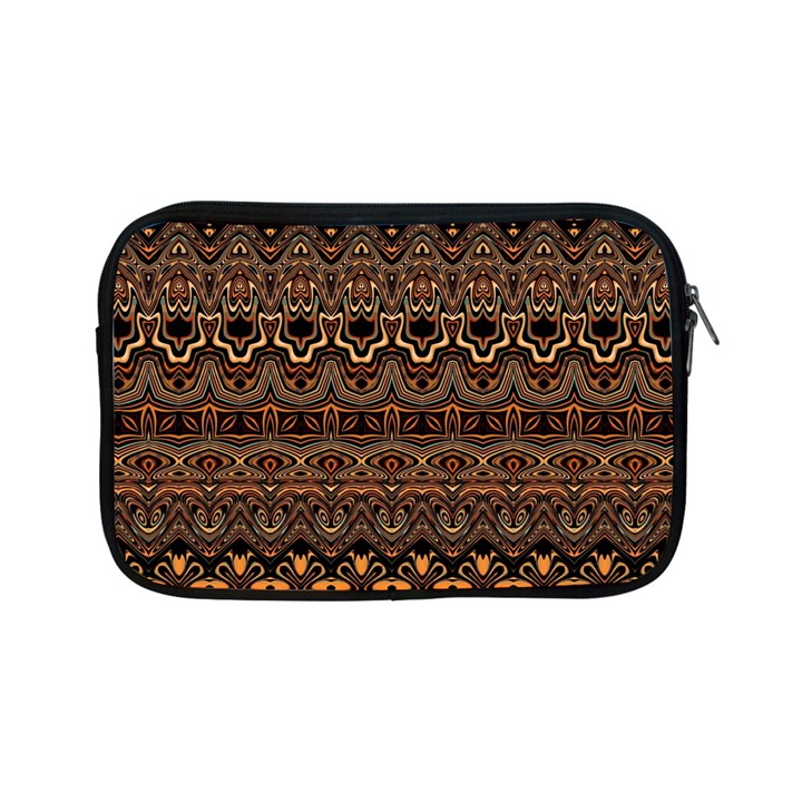 Boho Brown Gold Apple iPad Mini Zipper Cases