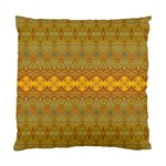 Boho Old Gold Pattern Standard Cushion Case (Two Sides) Front