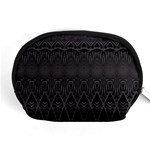 Boho Black Diamonds Accessory Pouch (Medium) Front