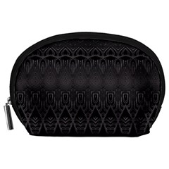 Boho Black Diamonds Accessory Pouch (large)