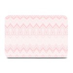 Boho Pastel Pink Pattern Plate Mats 18 x12  Plate Mat