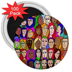 432sisters 3  Magnets (100 Pack) by Kritter